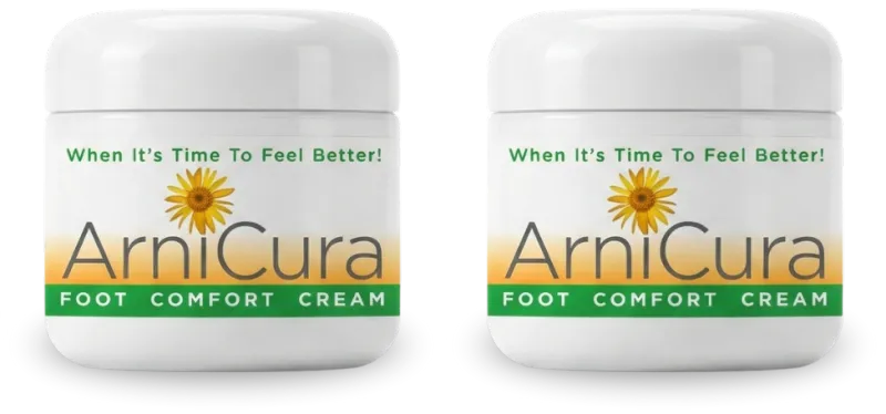 ArniCura Foot Comfort Cream — Most Popular (2 Jars)